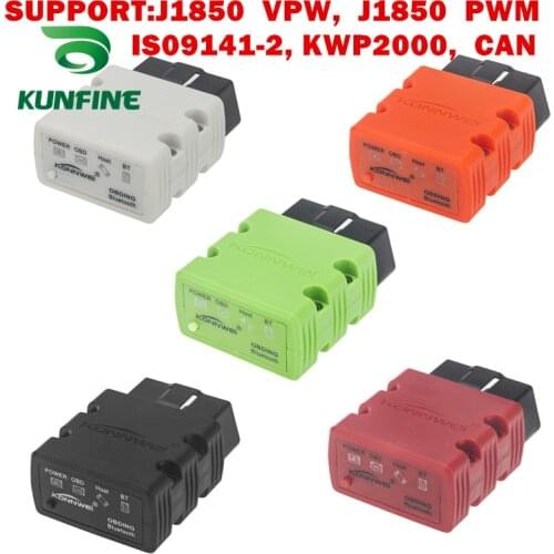 KW902 ELM327 Bluetooth 3.0 ODB2 II Diagnostic Code Scanner Reader Special for for Android Phone Windows PC Scan Tool