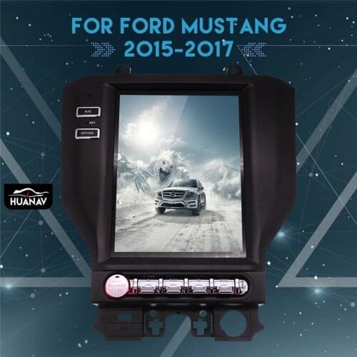 Tesla style Car GPS Navigation Car Radio Player for Ford Mustang 2015 2016 2017 2018 Multimedia Auto stereo DVD Player head unit