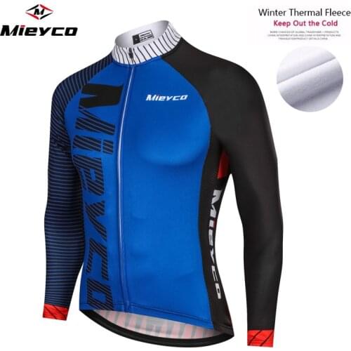 Winter Jacket Men Winter Thermal Fleece Cycling Jersey Super Warm MTB Bike Clothes Maillot Ropa Ciclismo Bicycle Clothing