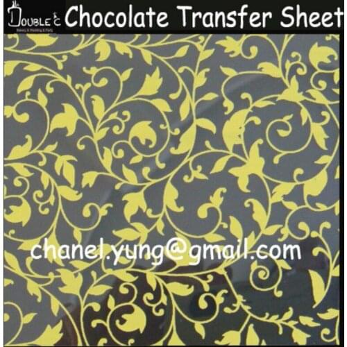 10pcs/lot Vintage lace Chocolate Transfer Sheet 32x21cm,DIY Chocolate Mold, cake decorating tools sugarcarft sugar stamp paper