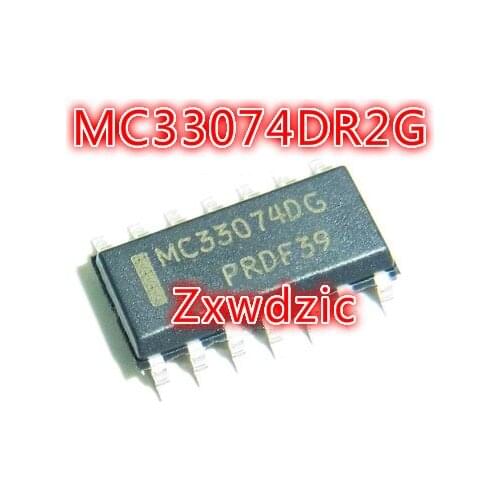 50PCS MC33074DR2G SOP14 MC33074DR MC33074 MC33074DG SOP-14