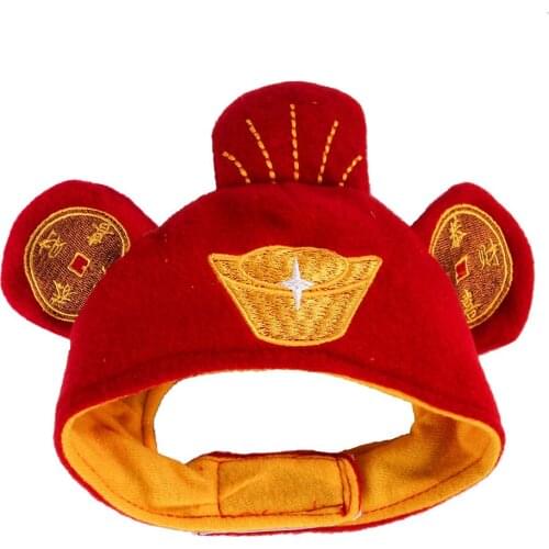 Pet Hat Decorative Cotton Party Pet Cap for Cats Small Dogs Adjustable Cute Cosplay Pet Accessories Cute Headwears for Cat Puppy