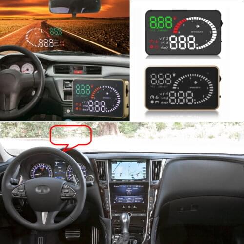 Car HUD Head Up Display For Infiniti G35/G37/Q50/FX35/QX35/QX60 Car Head-up Display Digital Virsual Display Projector HUD