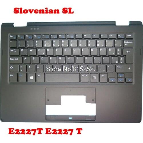 Laptop PalmRest&keyboard For MEDION AKOYA E2227T E2227 T MD60820 MD60713 MD60622 MD60798 With Slovenian SL/Spanish SP keyboard