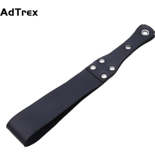 Leather Handle Horse Whip Riding Crop Slapper Metal Buckle Restraint Fetish Paddles Adults Couples Sex Game Erotic Toys
