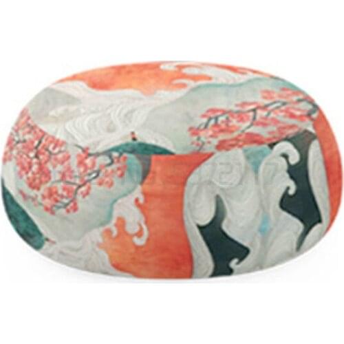 Lazy sofa bean bag single bedroom lovely living room cushioned balcony lying down tatami seat