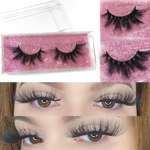 Mastudo 5D Mink real Hair mink False Eyelashes Wispy Cross Fluffy Mink Lashes Mink Eyelashes Makeup 100% Handmade