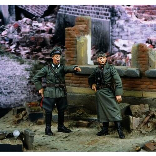 1/35 model kit resin kit Top Brass Officers WWII 67
