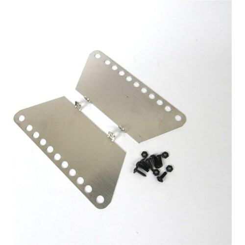 Upgrade Metal Pedal For MN 1:12 D90 D91 RC Car Spare Parts Metal Foot pedals Chassis Armor Set Accessories for MN 1:12 D90 D91