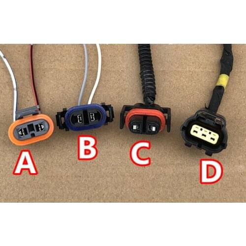 Original Fog Lamp Warning Light Daytime Running Light Plug Adapter Cable for Hyundai MISTRA Elantra Verna Sonata Ix25