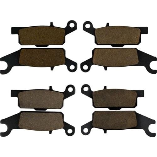 Motorcycle front and rear brake pads for Yamaha YFM550 YFM 550 Grizzly 2009-2014 YFM700 YFM 700 Grizzly 2007-2015