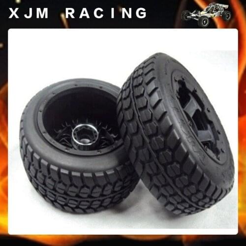 Front highway-road wheel tire( x 2pcs/set )for 1/5 scale hpi rovan baja 5T