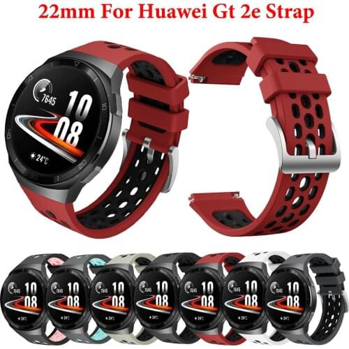 For HUAWEI WATCH GT 2e Wrist Strap Silicone Band for HUAWEI GT2E Smartwatch Watchband Bracelet Correa ремешок Official Style