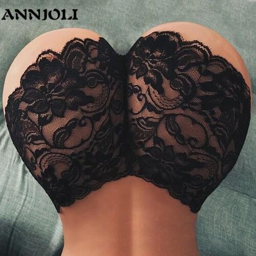 Sexy womens underwear panties for women Hot Womens Pants Floral Lace Indoor Sexy Panties Elastic Waist See Through