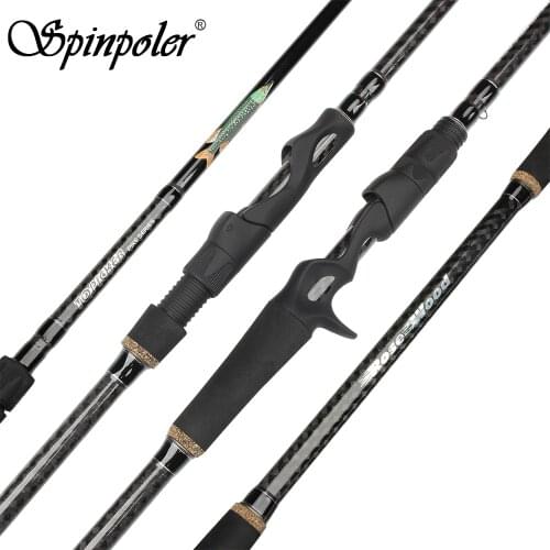 Spinpoler Pike Fishing Rod 2.4m/2.5m Fast Action High Carbon Casting Spinning Fishing Pole Medium heavy Lure Rods Piker Series