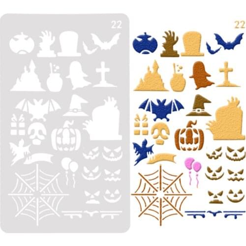 2pc Stencils Animal Bullet Journal Accessories Painting Template DIY Scrapbooking Stencils For Decor Drawing Template Reusable