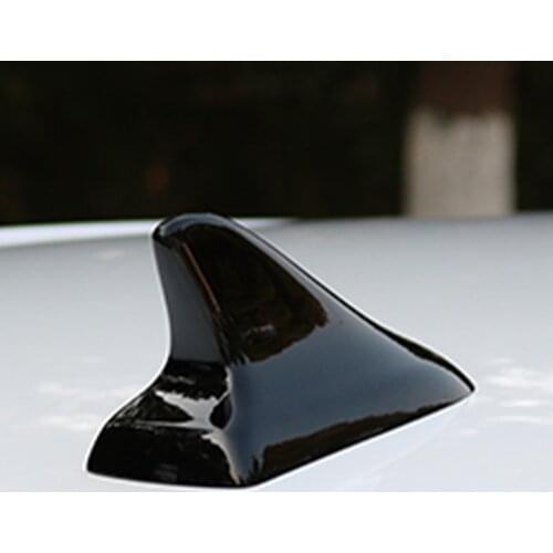 Universal Car Styling Roof Antenna Enhanced Signal Shark Fin Shape Aerial Waterproof Piano Paint For Kia Sportage Opel Astra H