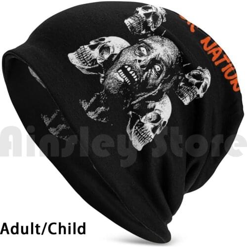 Zombie Nation Beanies Knit Hat Hip Hop Zombie Nation Zombie Zombieland Dawn Of Dead Halloween Halloween2020