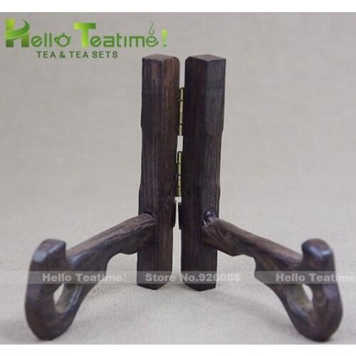 2pcs/lot Puer tea frame stand for 100g,357g,500g puerh tea cake brick rack PU erh tea frame swing frame shelf puerh Tea holder