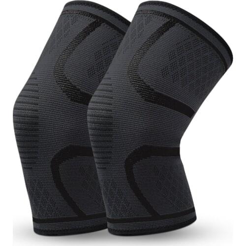 1PCS Elastic Sports Leg Knee Support Brace Wrap Protector Leg Compression Safety Pad Hiking Cycling Running Fitness Knee Pad