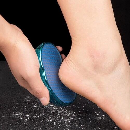 Nano Glass Foot Grinder Fast Foot Dead Skin Remover Foot Grinding Pedicure Tool Heel Old Callus Dry Hard Skin Polisher Glass