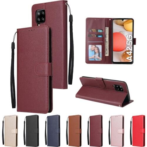 For Samsung A22 A82 A12 A20E A21S A31 A41 A50 A51 A52 A70 A71 A72 Flip Leather Wallet Case For Galaxy A52017 A6 A7 A8 2018 Case