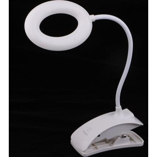 Makeup Tattoo LED Desk Light Clamp USB, Nail Art Eyelash Extension Clip Lamp Eye Protector Folding LED desk clip lamp