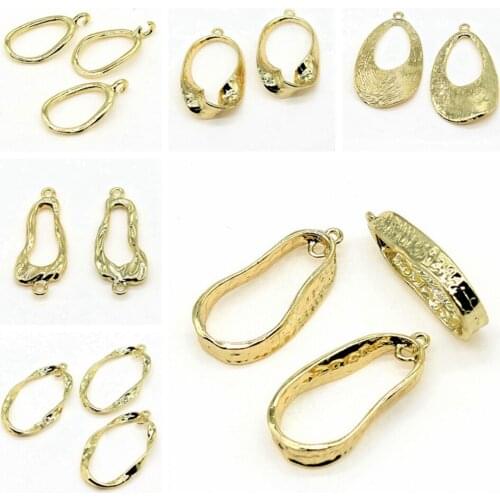 Sejuani diy charms for jewelry making kit pendant for bracelet jewelry accessories Geometric Earring Connector