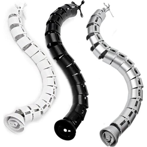 76cm Cable Wire Wrap Organizer Spiral Tube Management Wire Storage Cord Protector for Home Office USB Computer Cable Accessories