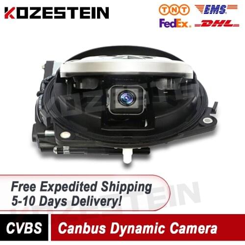 Flipping Emblem Backup Camera Canbus Dynamic Rear View Camera For VW Passat B6 B7 B8 Golf 6 MK7 POLO MK6 Golf7 Arteon CC EOS
