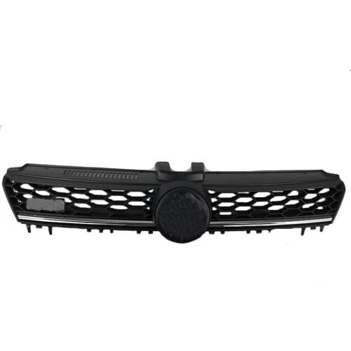 Fit For volkswagen Golf 7 MK7 2014-2016 High Quality ABS Front Grille center grill honeycomb meshed