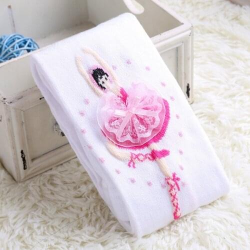Dancing Ballet Tights for Girls Highly Elastic Soft Cotton Comfort Children Pantyhose Cute Princess Bowknot Baby Girl Stockings