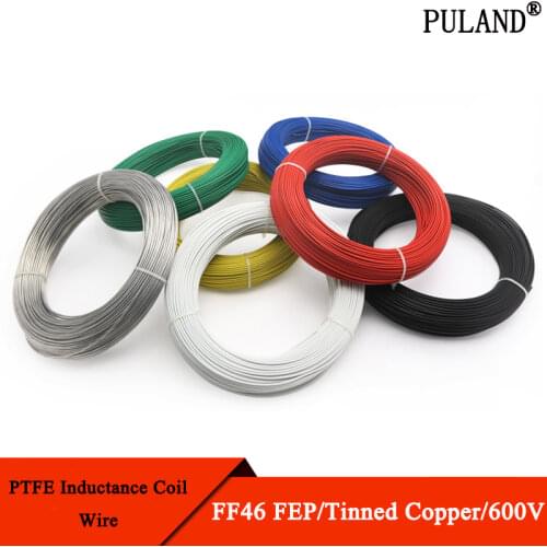 Ground Inductor Wire Coil OD 1.35 1.6 1.7 2.05 mm Signal Control PTFE High Temperature Sensor Detector Parking Access Cable Loop