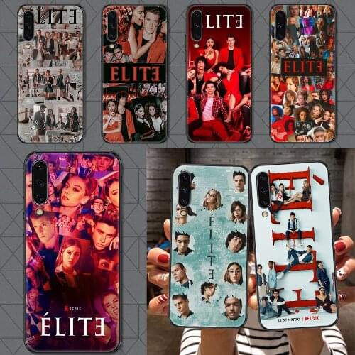 Series Elite Coque Shell Phone case For Samsung Galaxy A 3 5 7 8 10 20 21 30 40 50 51 70 71 E S 2016 2018 4G black fashion