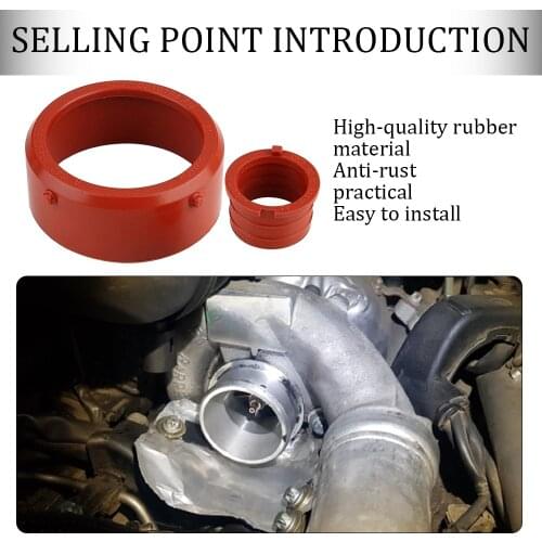 Auto Rubber Turbo Breather Intake Seal Kit For Mercedes-Benz OM642 Seal Kit A6420940080 Seal Kit Pistons Car Engine Accesories