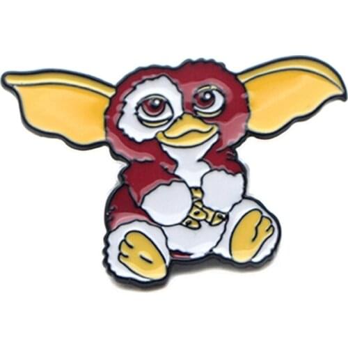 LT566 Cute Monster Enamel Pin Movie Brooches Bag Lapel Pin Cartoon Holiday Badge Backpack Decoration Jewelry Gift for Friends