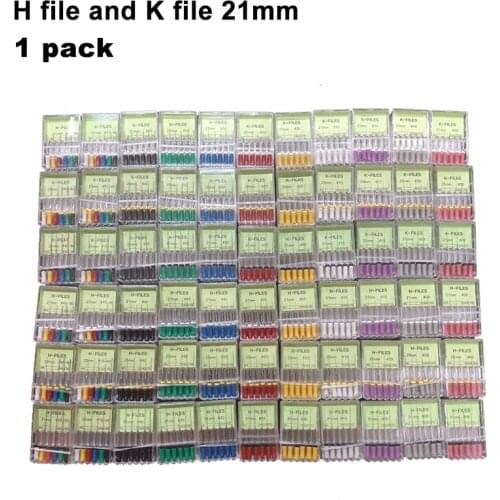 Dental Tools Root Cannal Endo H File 21mm K File 21mm Stainless Steel Endodontic Instruments Dentist Dentistry Odontologia