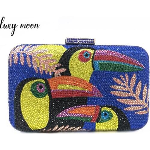 Luxury Wedding Clutch Purse Womens Evening Bag Elegant Diamonds Handbag Party Purse High Quality Shoulder Bag ZD1863