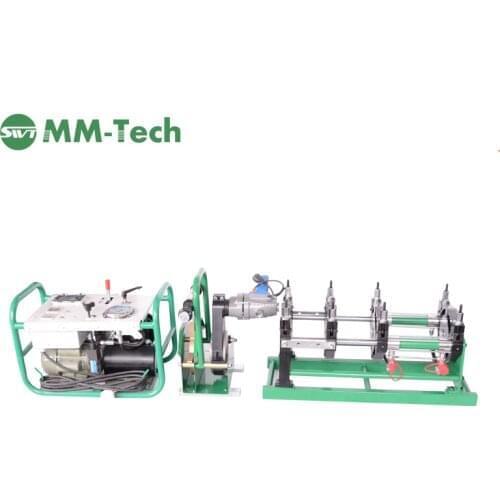SWT-B200/90H DN80-DN200 hdpe pipes butt fusion welding machines manufacturers