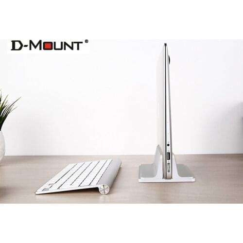 D-MOUNT universal DL-N17 Aluminum tablet vertical base pad standing base desktop holder width adjustable