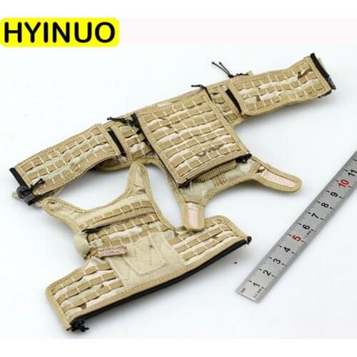 1/6 Scale Soldier PH Chest Hanging Body Armor Vest Model 12 Inches Action Figure Toy Accessory Can Be Used As A Gift for Friends
