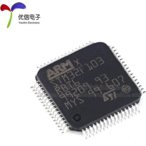 1pcspcs/LOT STM32F103RBT6 STM32F103RB STM32F103 LQFP-64 New Original