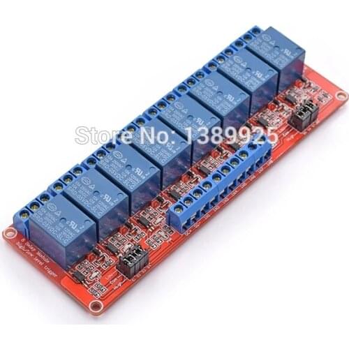 5pcs/lot 5V 8 Channel Relay Module With Isolated Support High And Low Level Trigger