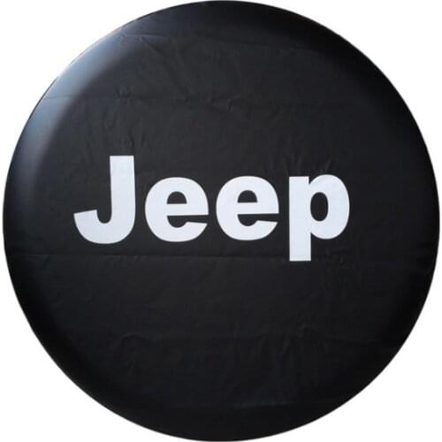 Black color PVC Spare tire cover Wheel Protective Cover car accessories 14"15"16"17" tire cover For jeep 205/70 R15 tire size