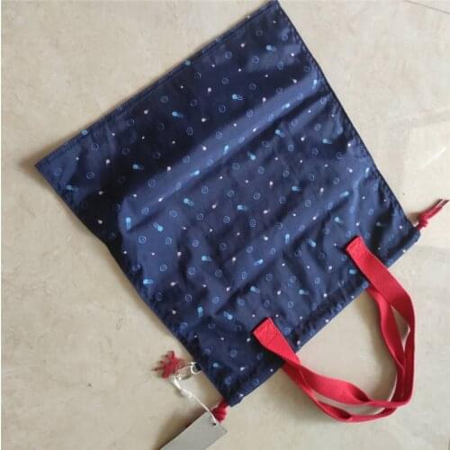 Designer Original Monkey Drawstring Tote Bag Shopping Handbag Women shoulder Bag Lightweight Folding lady hand bag bolso mujer