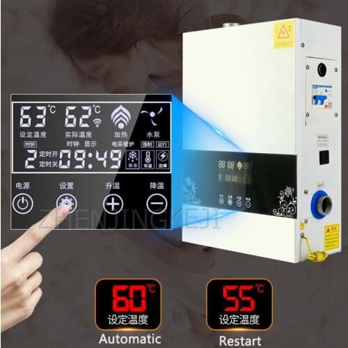 Small Home Floor Heating Electro-thermal Wall Hanging Furnace Rural Area Constant Temperature Dual Purpose Heating Furnace 2000W