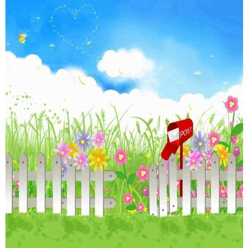 Life Magic Box photoshoot background garden back drop backdrops S-1835