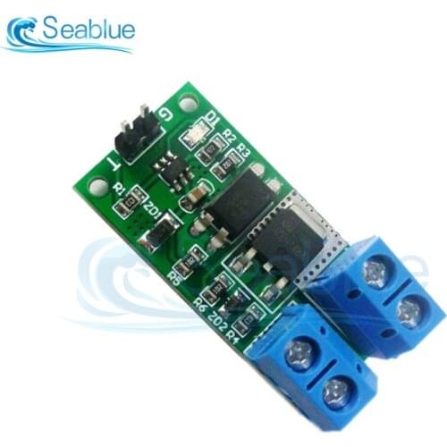 8A Isolation Trigger Latch Switch Module Bistable Single Button Led Relay Solenoid Valve 9V-24V 3.3V-12V