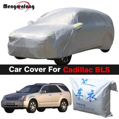 Outdoor Car Cover Auto Sun Shade Anti-UV Rain Snow Dust Protection Cover For Cadillac BLS