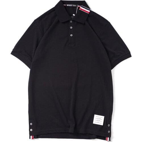 High New Novelty 2020 Men Punk Classic striped stars Fashion Polo Shirts Shirt Hip Hop Skateboard Cotton Polo Top Tee #a3